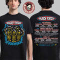 Shaky Knees Music Festival 2026 At Piedmont Park Atlanta GA On September 13-20 2026 Electric Skeleton Lineup T-Shirt