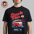 Simple Plan Paris France 2025 Event Tee At Paris La Defense Arena Nanterre On November 8 2025 T-Shirt