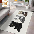 Sitting Kaws Holiday Living Room Carpet Rugs