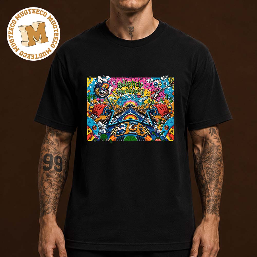 Slightly Stoopid Chicago IL 2026 Event Poster Road Trippin Tour On July 26 2026 Unisex T Shirt