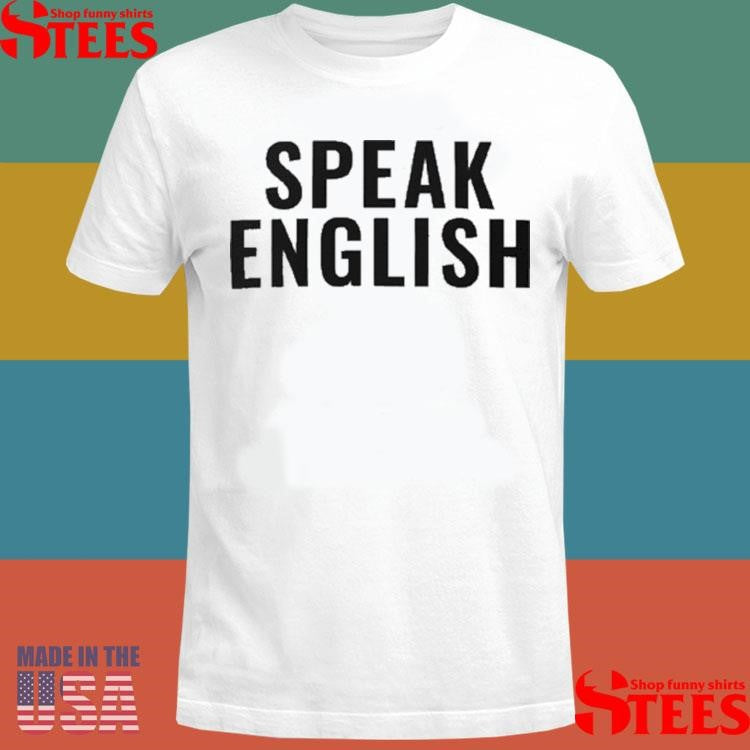 Speak English John Rocker T-shirt