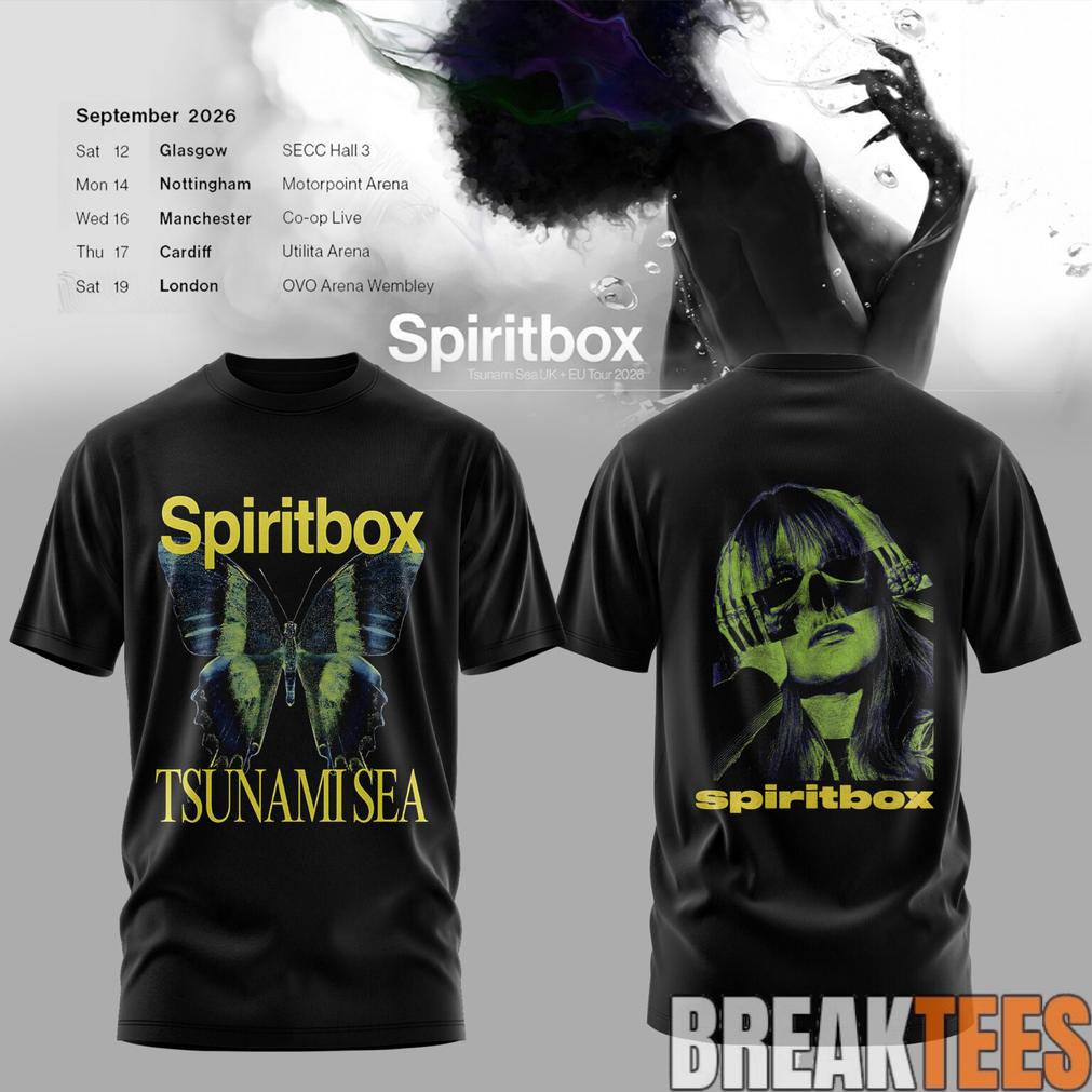 Spiritbox Tsunami Sea 2026 Abyss Echo Vintage Graphic T-Shirt