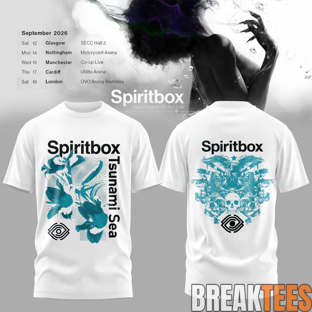 Spiritbox Tsunami Sea 2026 Abyss Echo Vintage Graphic T-Shirt