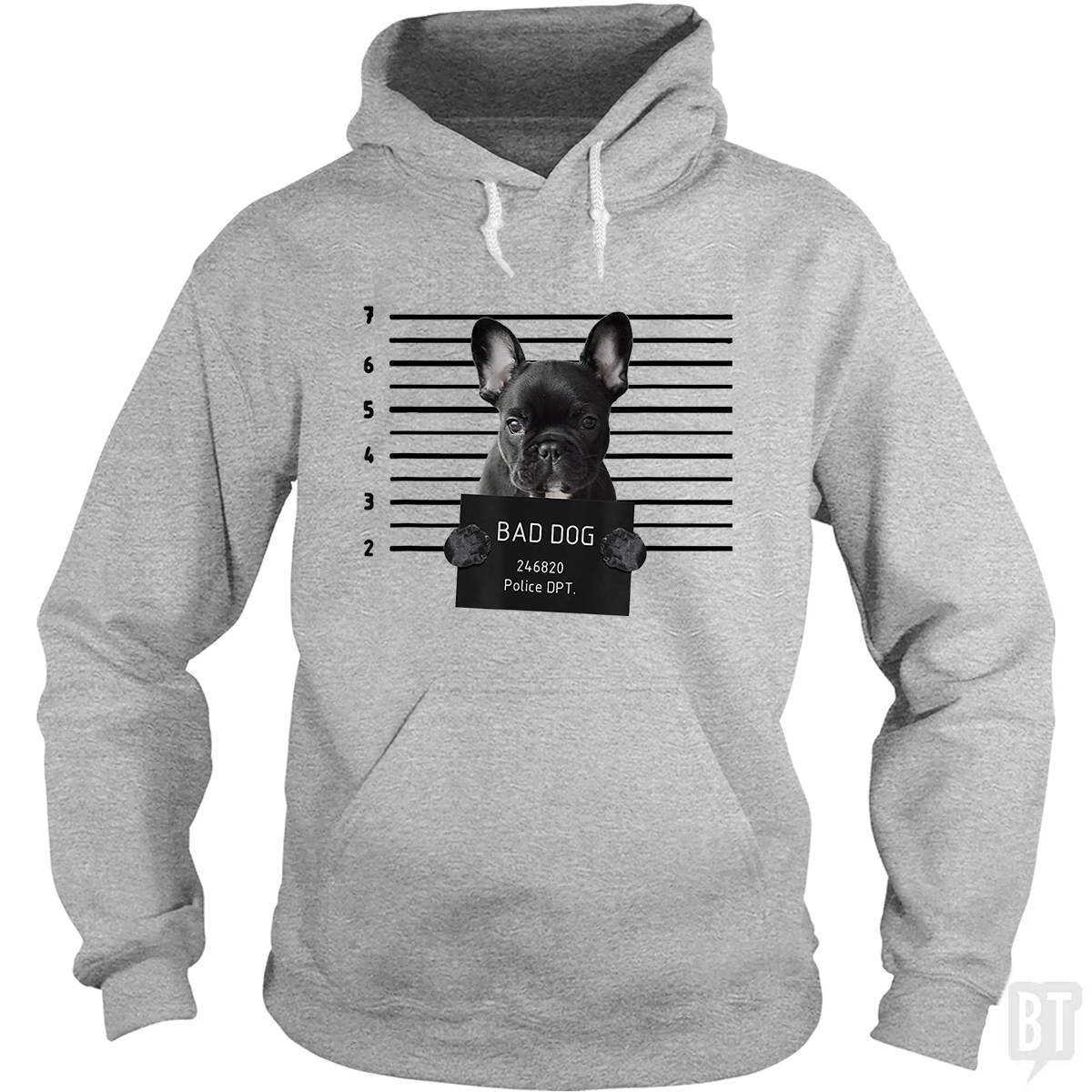 French Bulldog Prison Hoodie