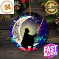 Star War Darth Vader Love You To The Moon And Back Galaxy 2023 Holiday Gifts Christmas Decorations Ornament