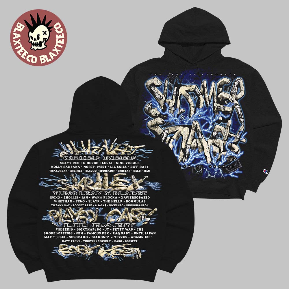 Summer Smash 2026 Festival Merch Lineup Zapped T-Shirt Hoodie