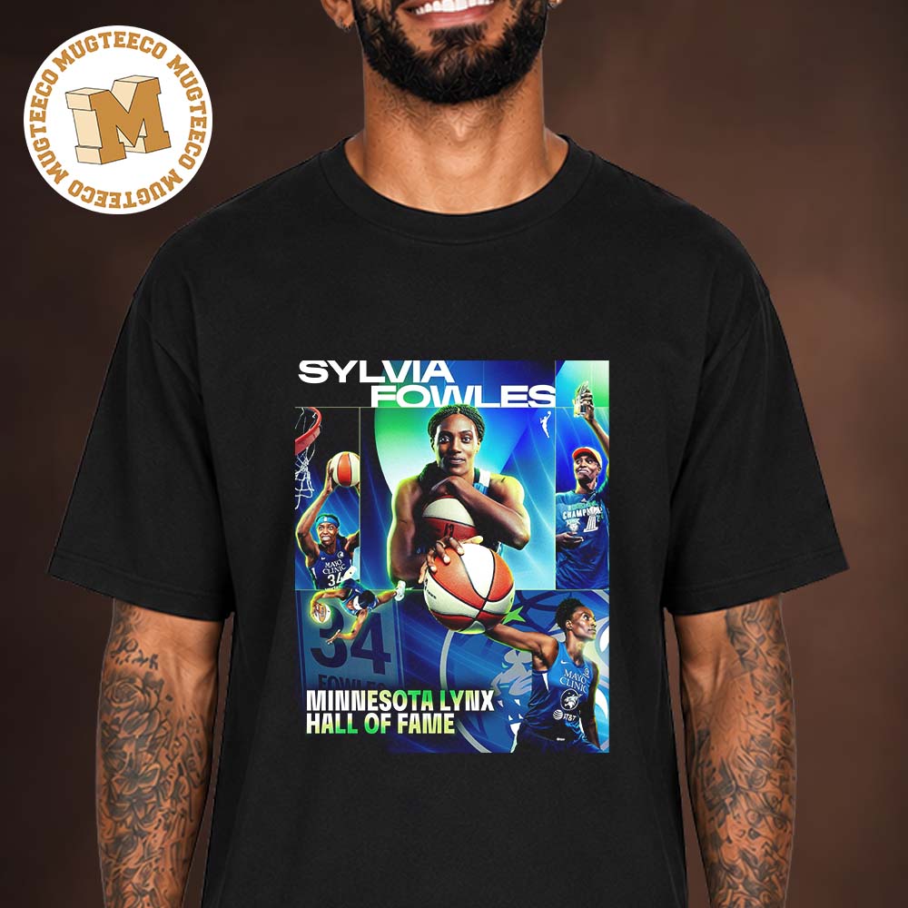 Sylvia Fowles WNBA 2026 Event Poster Minnesota Lynx Hall Of Fame Unisex T Shirt