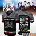 System of a Down “Europe-UK Stadium Tour 2026” Special Football Jersey