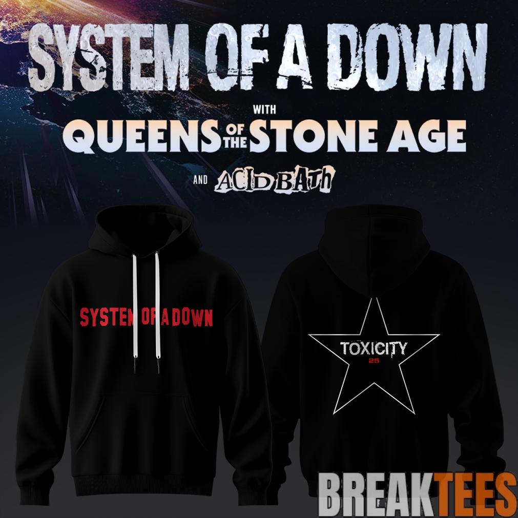System of a Down “Europe-UK Stadium Tour 2026” Signature Hoodie