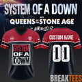 System of a Down UK EU Tour 2026 Custom Edition Jersey