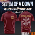 System of a Down UK EU Tour 2026 Special Collection Shirt