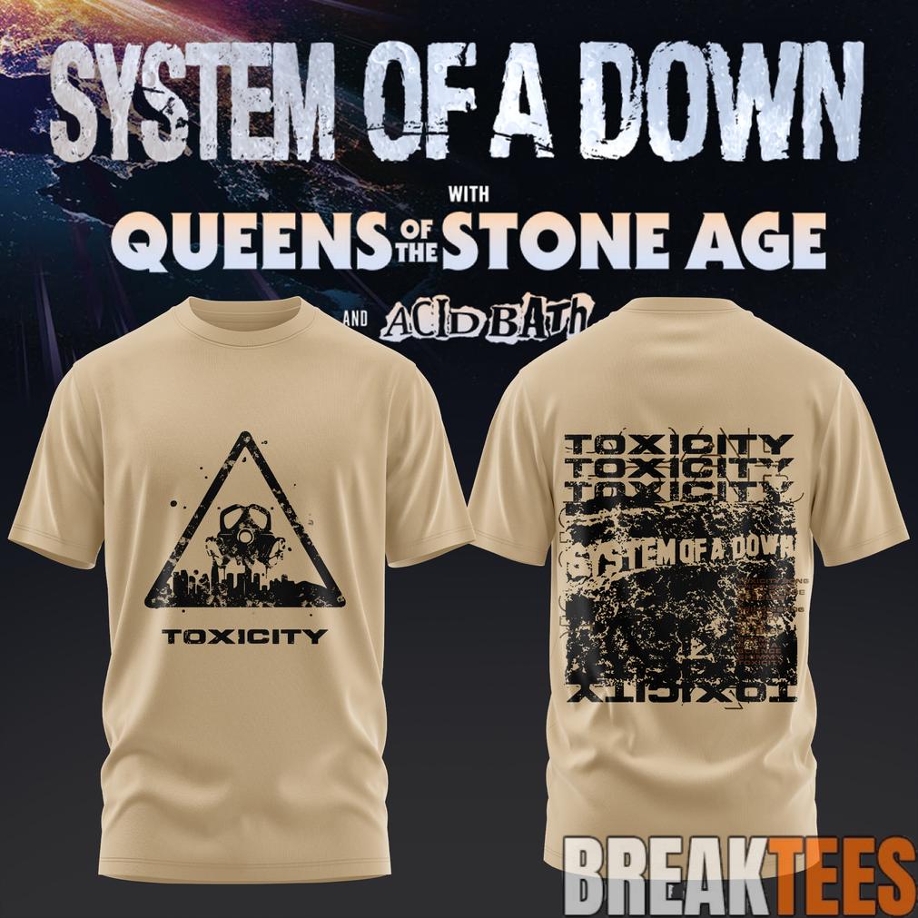 System of a Down UK EU Tour 2026 Special Collection Shirt