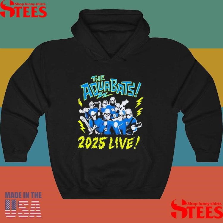 The Aquabats 2025 Bats, Kats & Rats Tour T-Shirts