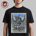 The Growlers Texas 2026 Run Shows Schedule Dates Poster The Bat With Boombox Art T-Shirt