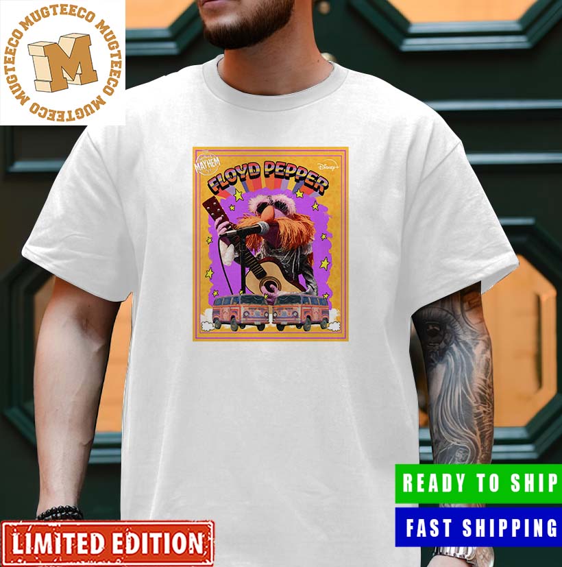 The Muppets Mayhem Floyd Pepper Bass Player Unisex T-Shirt