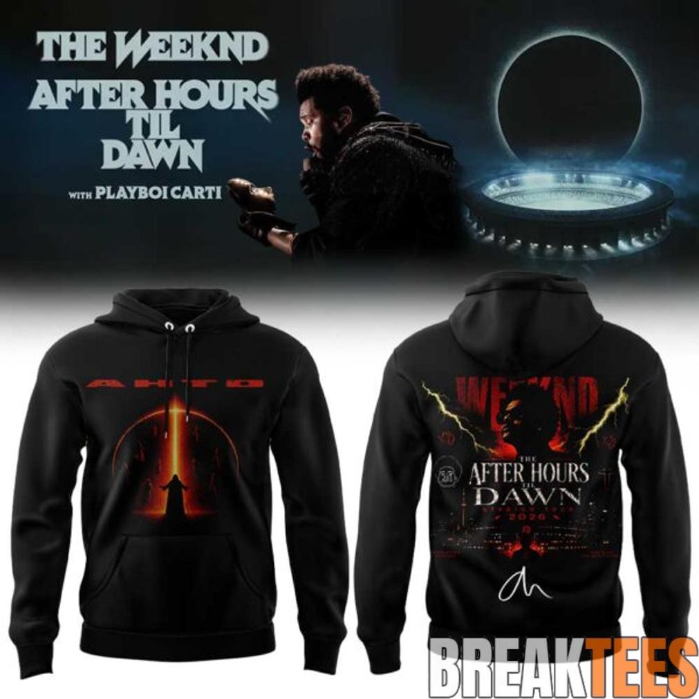 The Weeknd After Hours Til Dawn 2026 Stadium Tour Signature Limited Hoodie