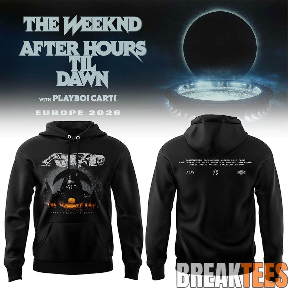 The Weeknd After Hours Til Dawn Tour Hoodie