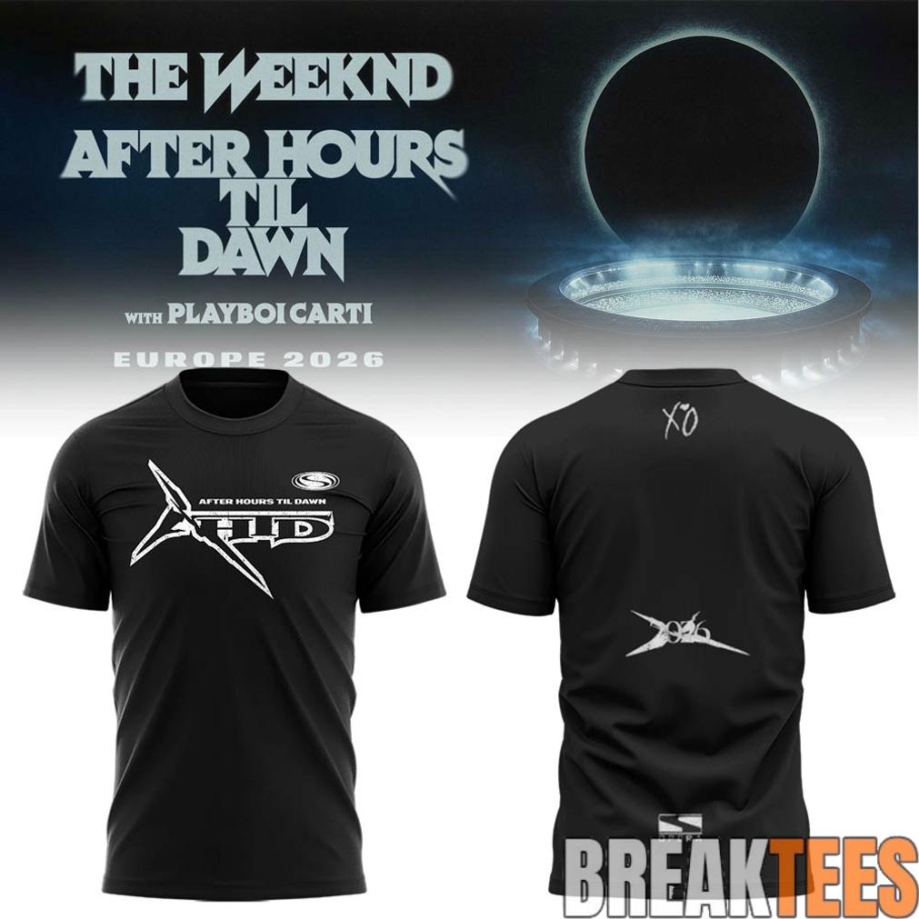 The Weeknd After Hours Til Dawn Tour T-Shirt