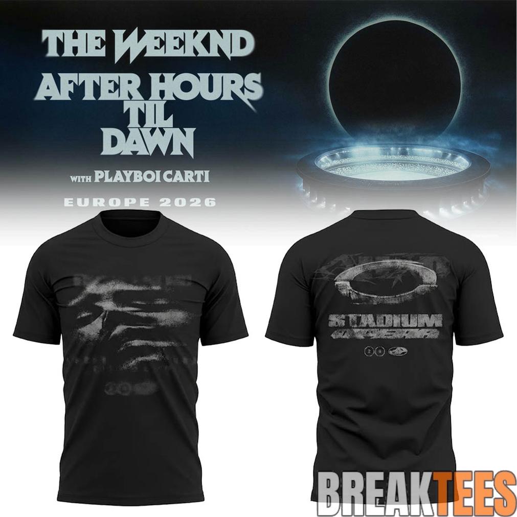 The Weeknd After Hours Til Dawn Tour T-Shirt