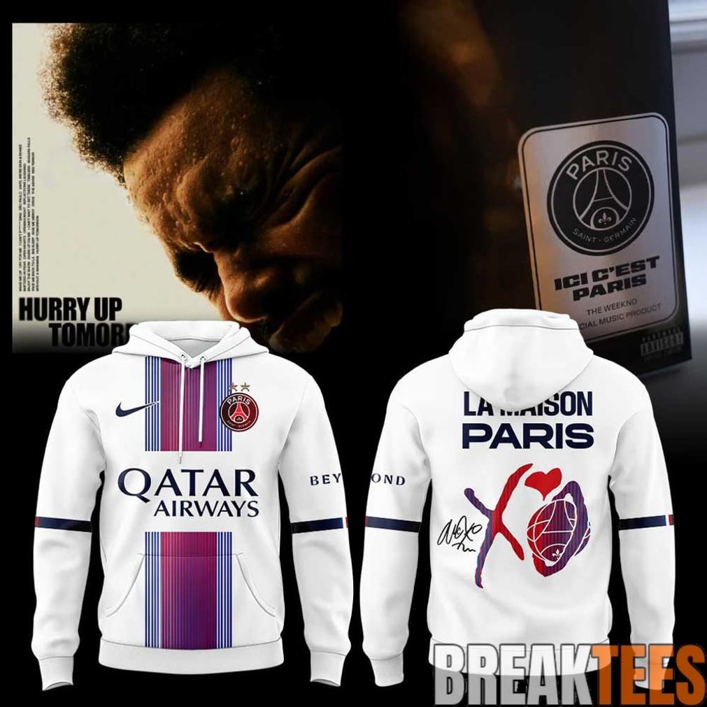 The Weeknd La Maison Paris PSG x XO Limited Hoodie