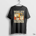 Top Bathroom Toilet Clogging Champion Meme T Shirt Sweater