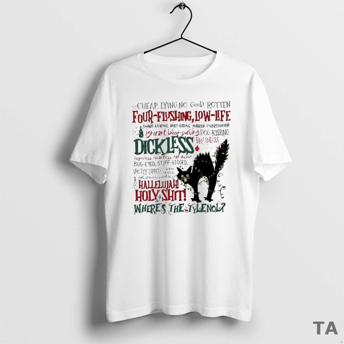 Top Cat Hallelujah Holy Shit Wheres The Tylenol T Shirt Sweater