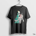 Top Christmas Sorta Merry Sorta Scary Skeleton Xmas T Shirt Sweater