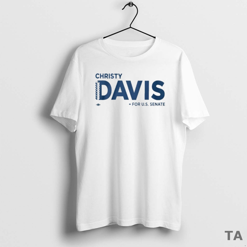 Top Christy Davis For Us Senate Logo T Shirt Sweater