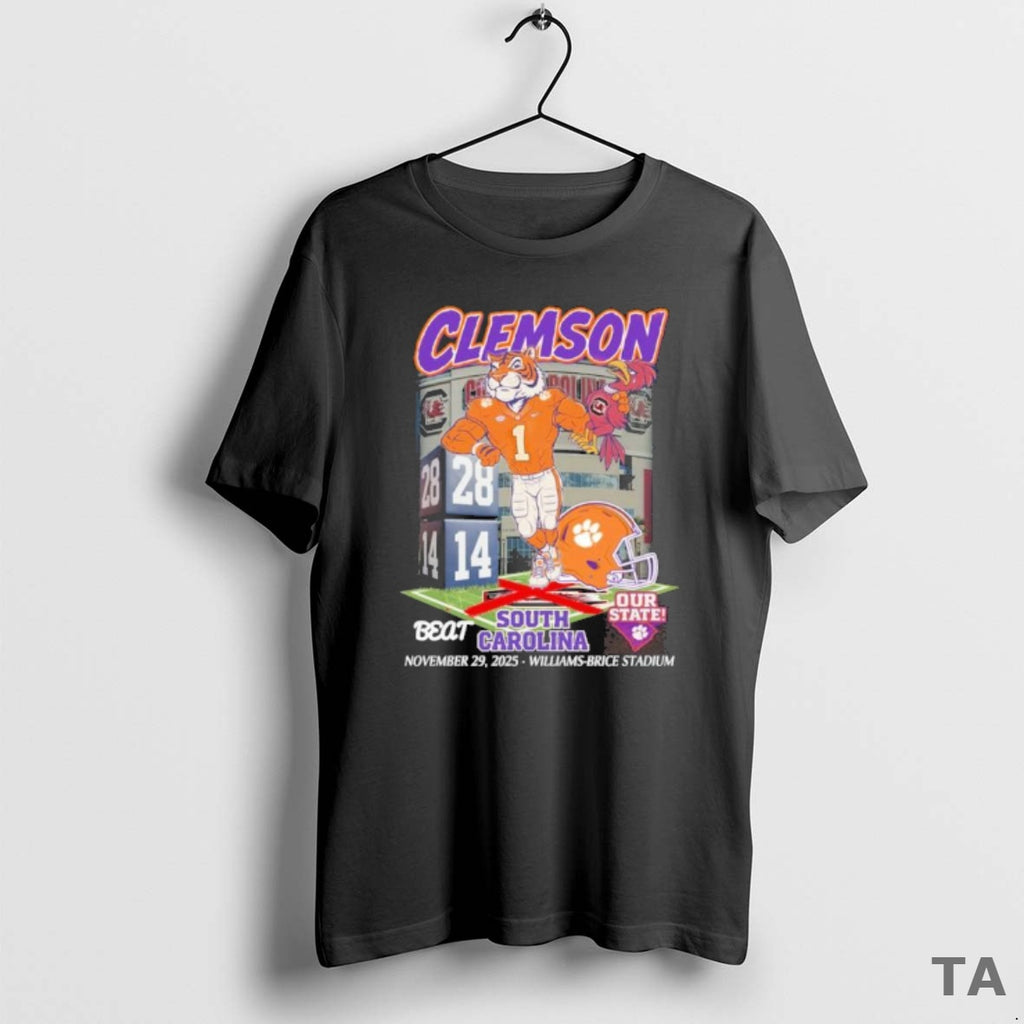 Top Clemson Tigers Beat South Carolina Our State November 29 2025 T Shirt Sweater