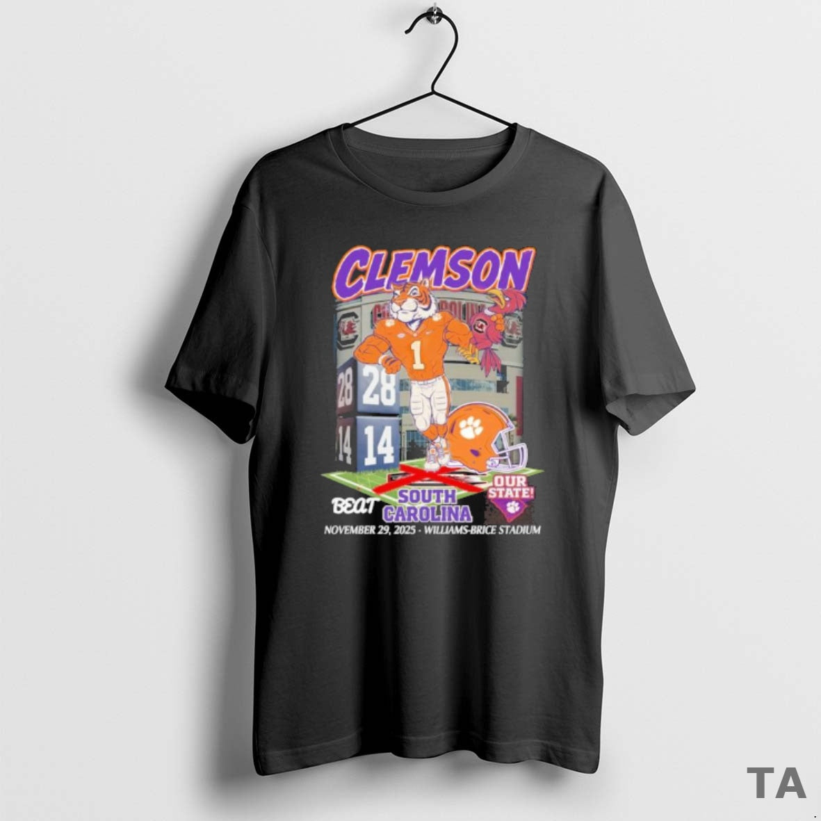 Top Clemson Tigers Beat South Carolina Our State November 29 2025 T Shirt Sweater