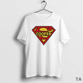 Top Cooper X Superman Logo Circle T Shirt Sweater