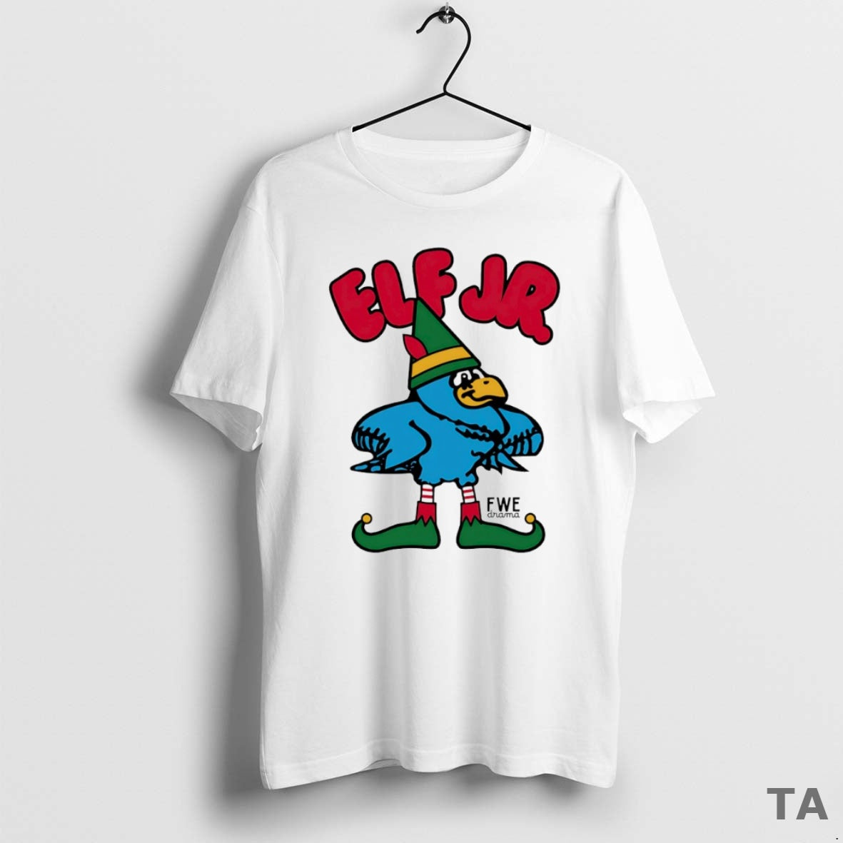 Top Ft Wright Drama Elf Jr T Shirt Sweater