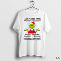 Top Grinch I Let People Think Whatever They Want Circle T Shirt Sweater