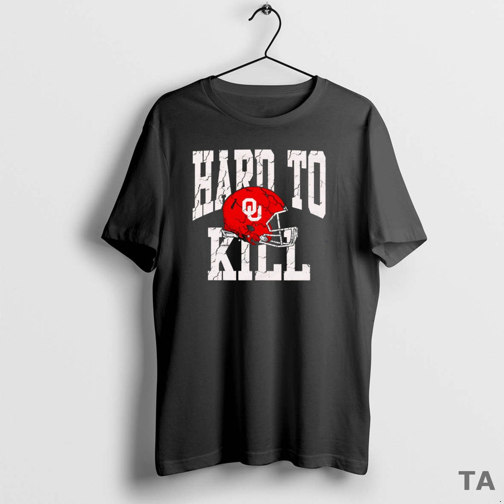 Top Hard To Kill Oklahoma Sooners Helmet T Shirt Sweater