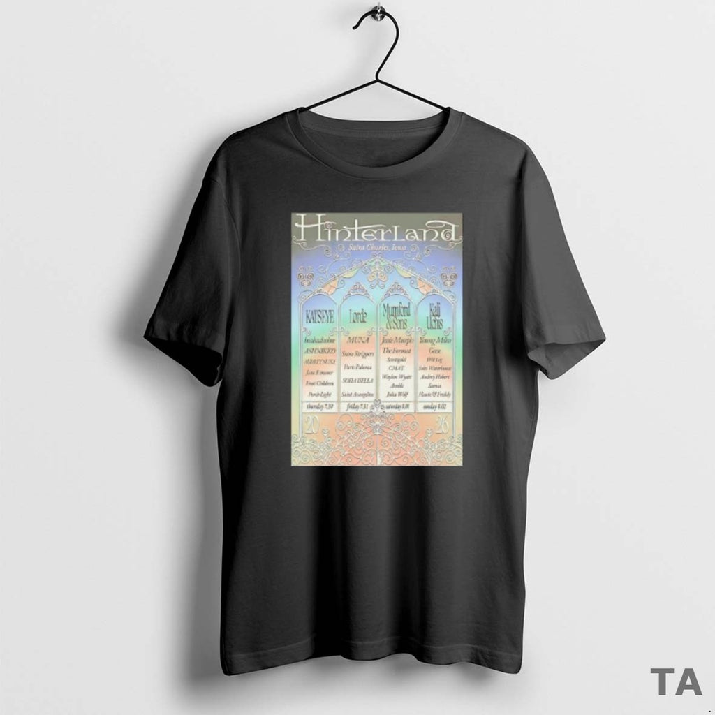 Top Hinterland St Charles Iowa Jul 30 Aug 2 2026 T Shirt Sweater
