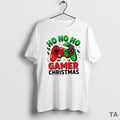 Top Ho Ho Ho Gamer Christmas T Shirt Sweater