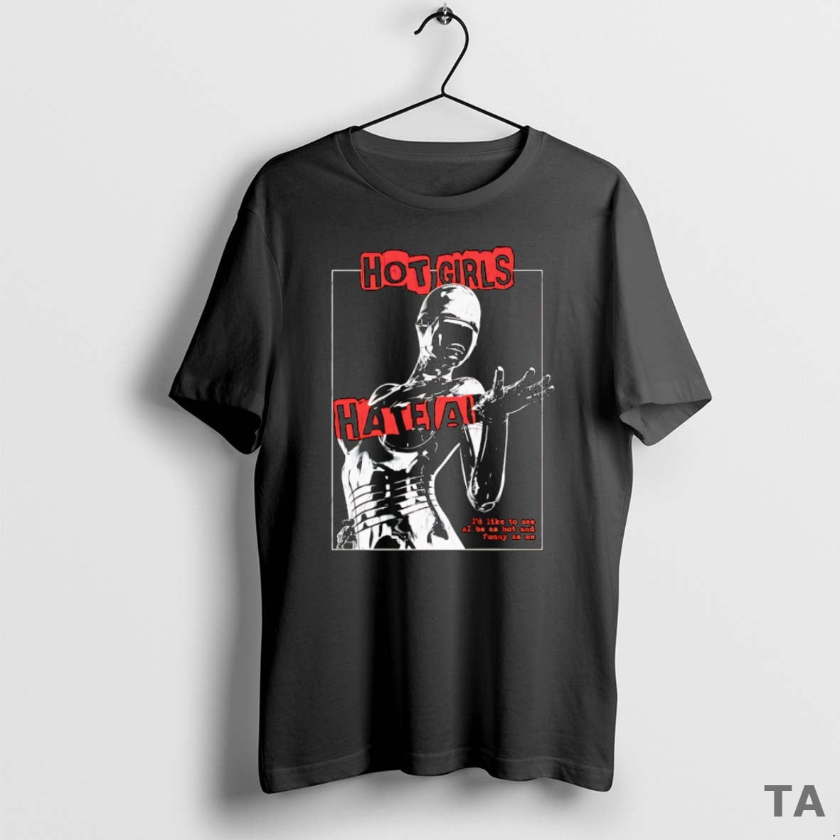Top Hot Girls Hate Ai T Shirt Sweater