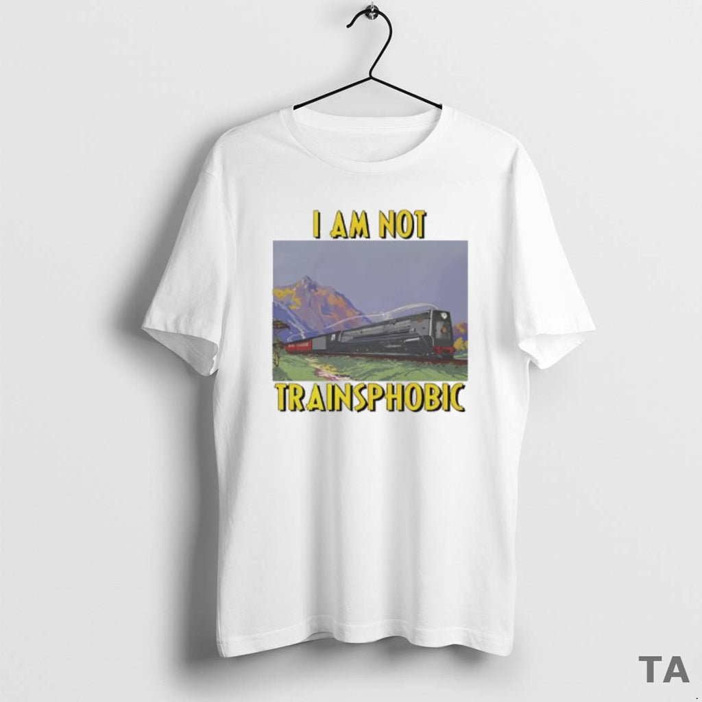 Top I Am Not Transphobic Photo Art T Shirt Sweater