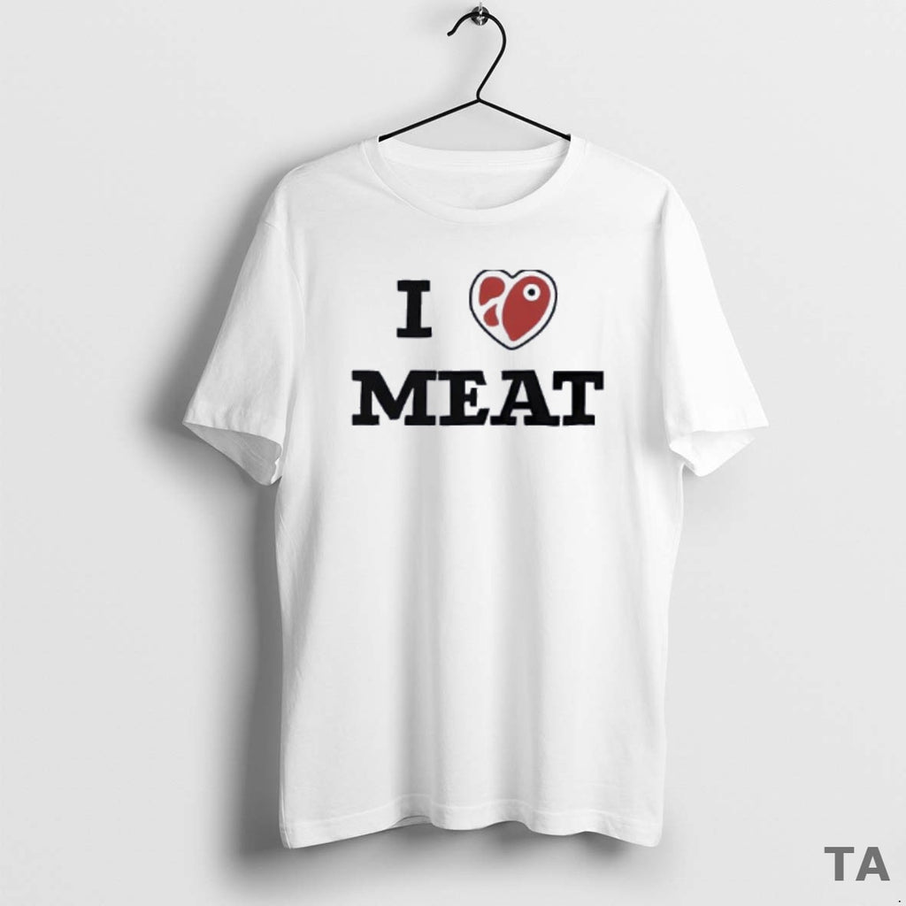 Top I Love Meat Funny T Shirt Sweater