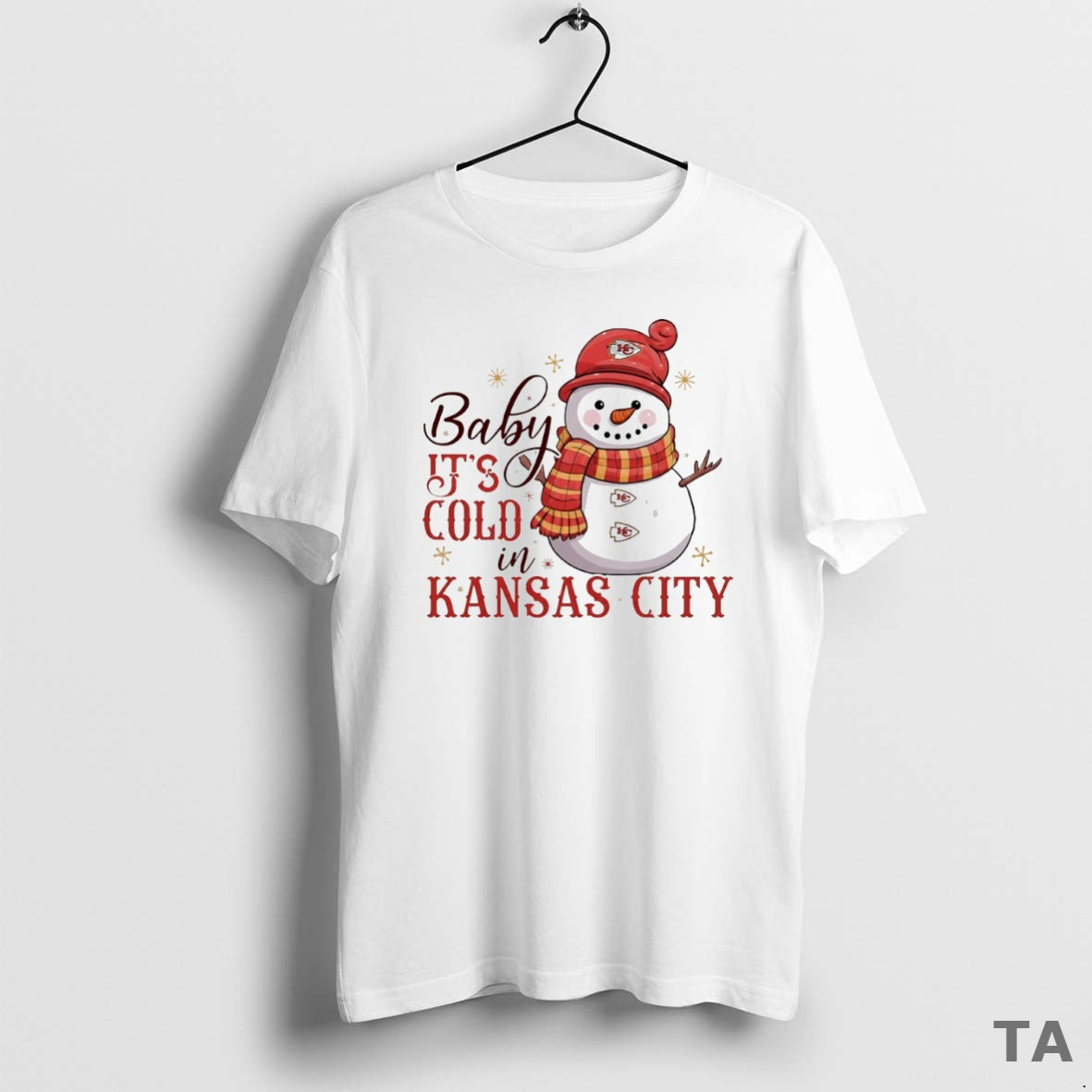 Top Kansas City Chiefs Baby Its Cold In Kansas City Circle T Shirt Sweater