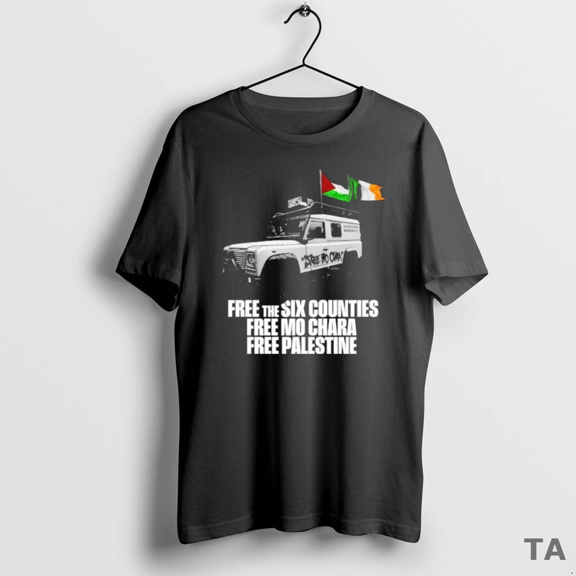 Top Kneecap Free The Six Counties Free Mo Chara Free Palestine T Shirt Sweater