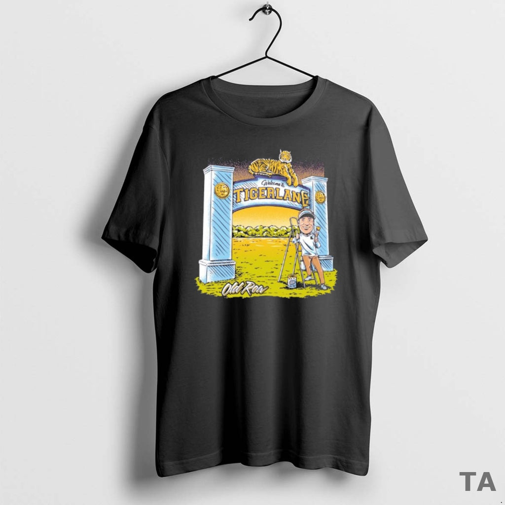 Top Lane Kiffin Welcome To Tigerland Lsu Football T Shirt Sweater