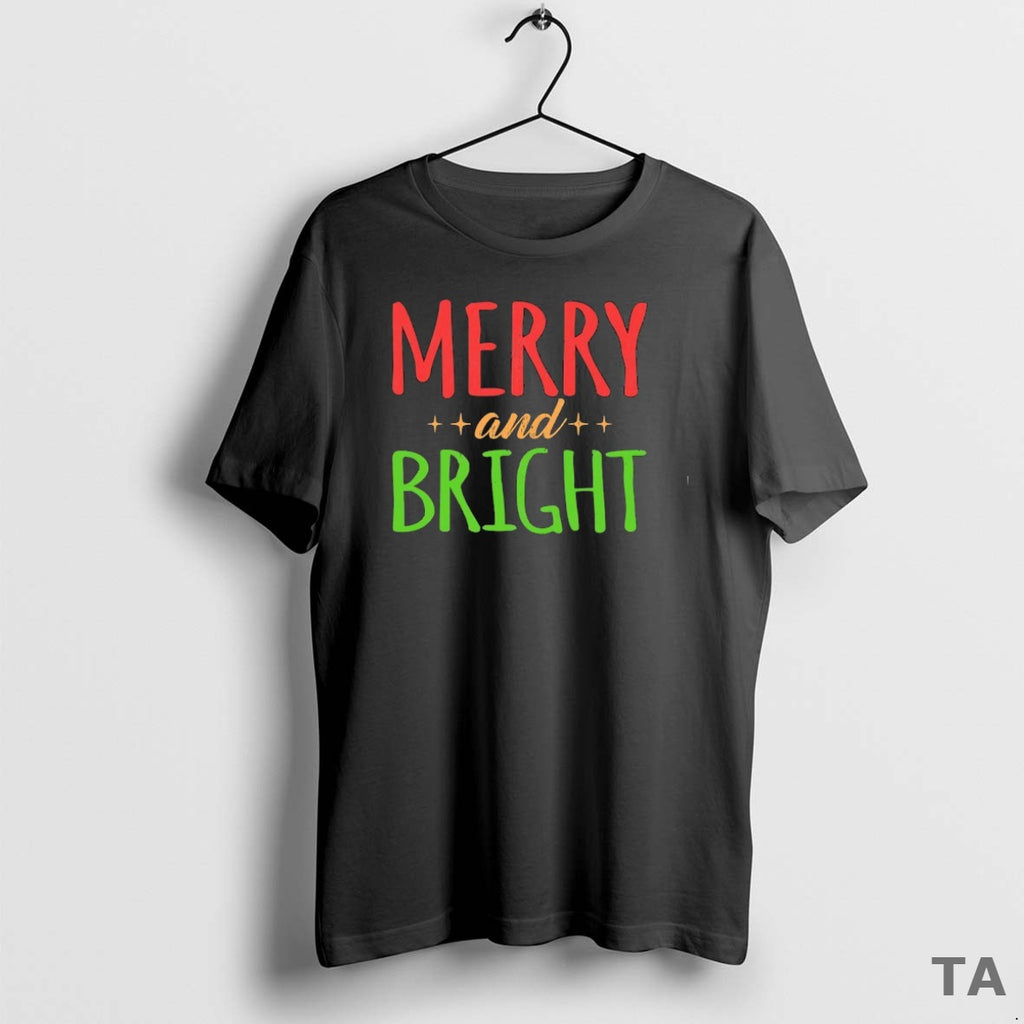 Top Merry And Bright T Shirt Sweater