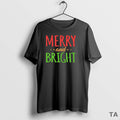 Top Merry And Bright T Shirt Sweater