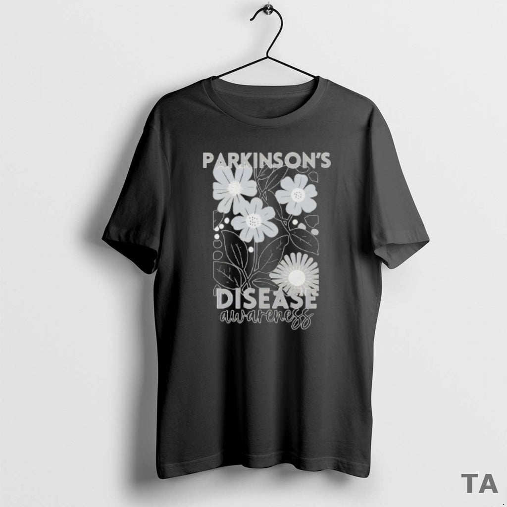 Top My God Is Stronger Than Parkinsons Disease Awareness Flower T Shirt Sweater