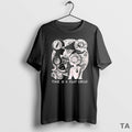 Top Panoptisphere Time Is A Flat Circle Clove T Shirt Sweater
