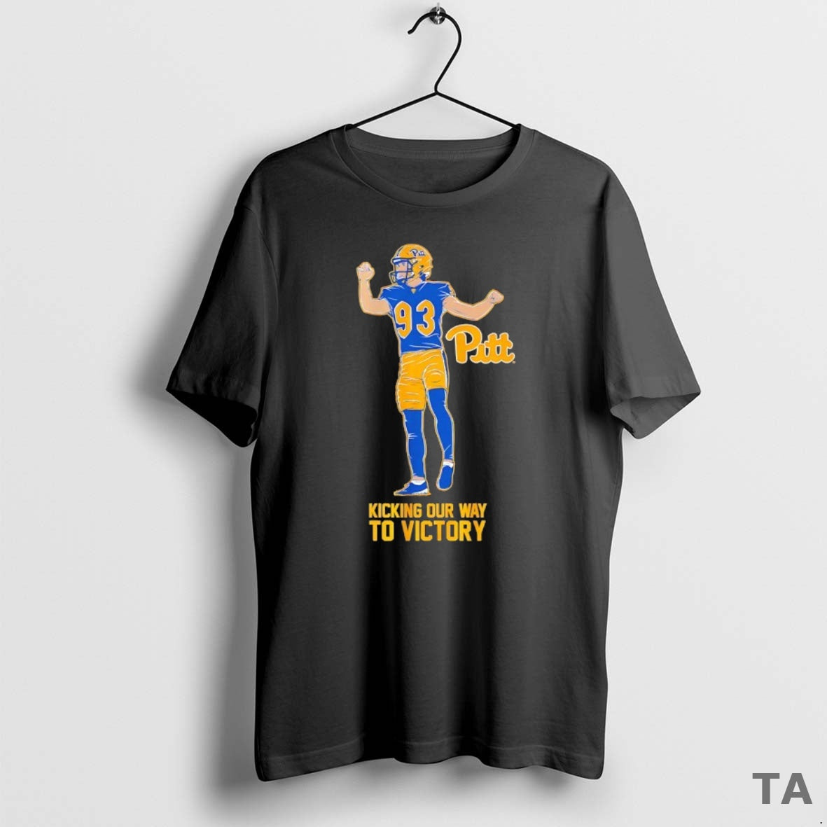 Top Pitt Panthers Football Trey Butkowski Kicking Our Way To Victory T Shirt Sweater