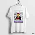 Top Rick Astley Never Gonna Give Yule Up Ugly Christmas T Shirt Sweater