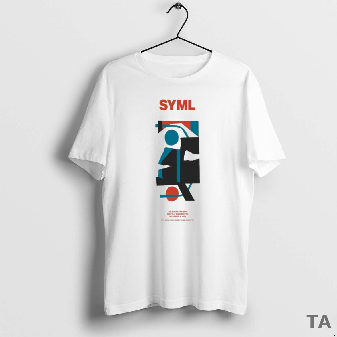 Top Syml Seattle Washington Dec 5 2025 Concert T Shirt Sweater