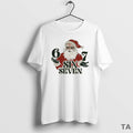 Top Santa Six Seven 67 Hands Holiday Xmas Merry Christmas T Shirt Sweater